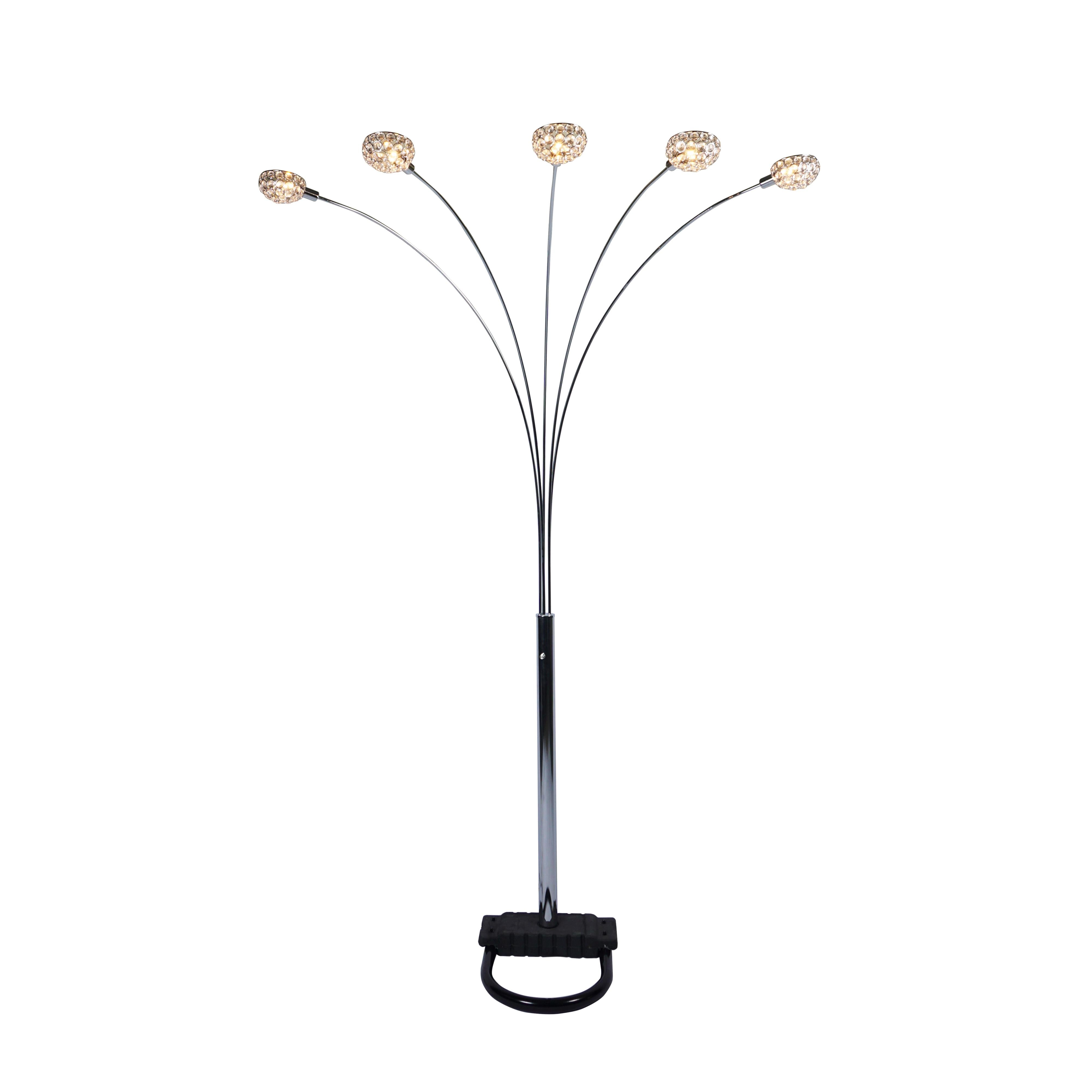 Crown Mark 4890F Half Moon Floor Lamp IMAGE 1